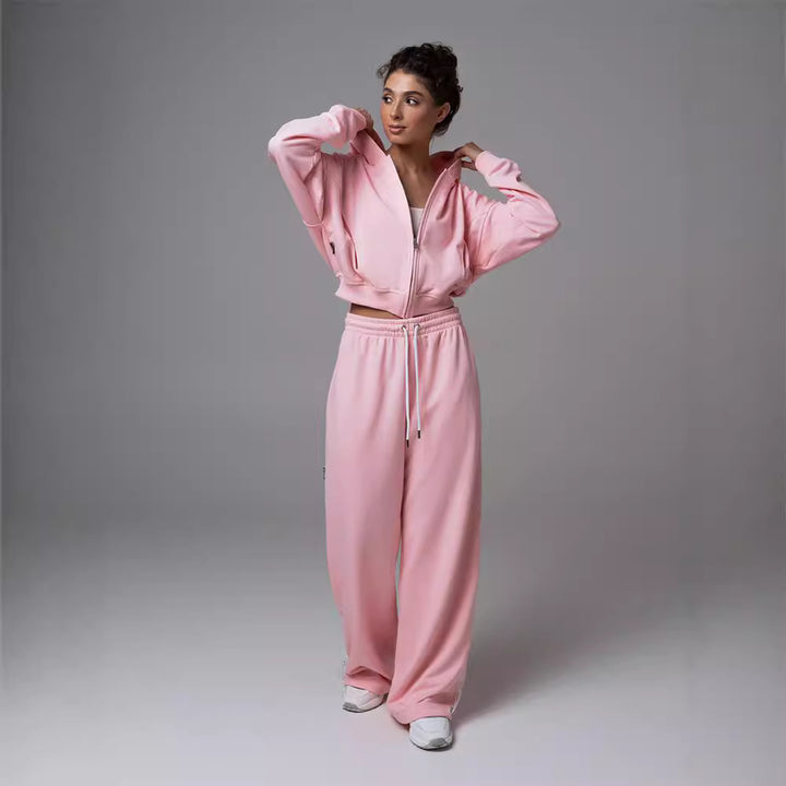 Damernas avslappnade hoodie-träningsdräkt med lös passform Mirla-Eva Jonsson