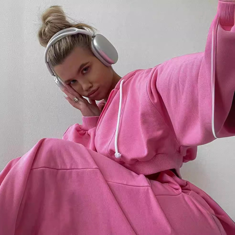 Damernas avslappnade mesh-hoodie med hög krage Mirla-Eva Jonsson