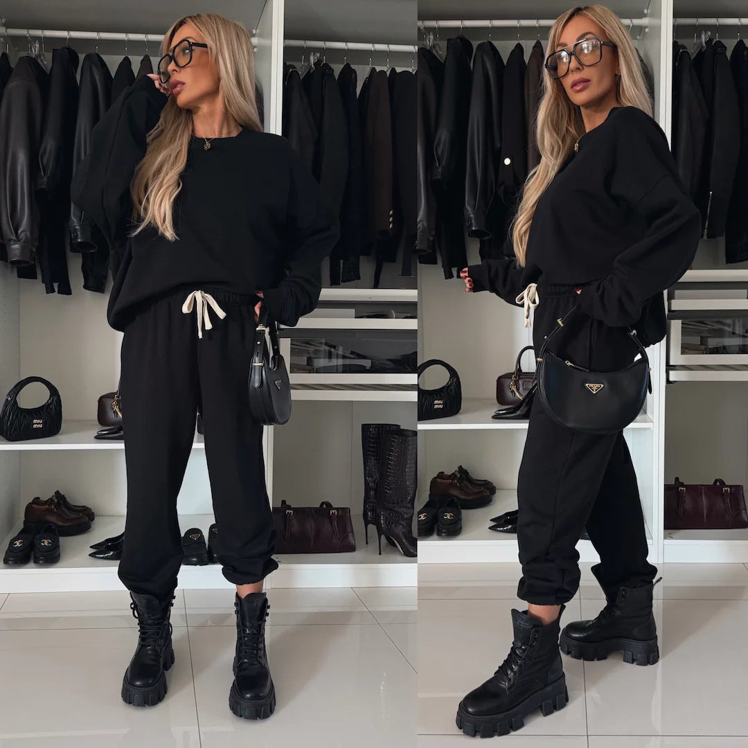 Damernas avslappnade och bekväma fritids-sweats-set Mirla-Eva Jonsson