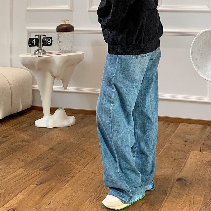 Damernas avslappnade och vida jeans Mirla-Eva Jonsson
