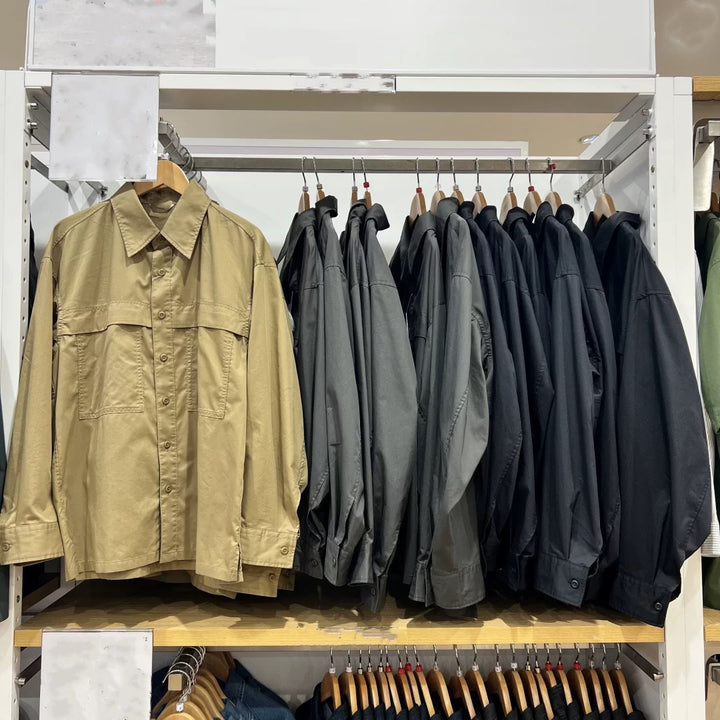 Damernas avslappnade overshirt med flera fickor Mirla-Eva Jonsson