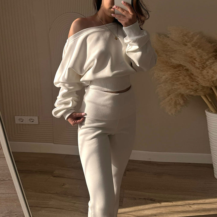 Damernas avslappnade oversized Lounge-set Mirla-Eva Jonsson