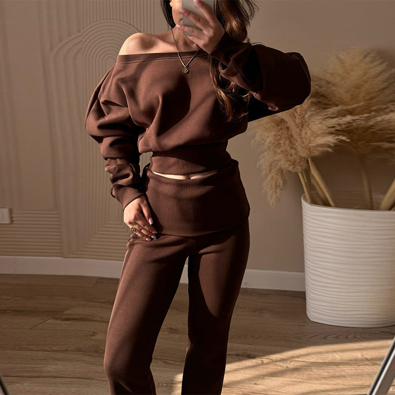 Damernas avslappnade oversized Lounge-set Mirla-Eva Jonsson