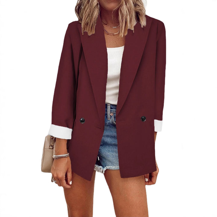 Damernas avslappnade oversized blazer med moderna detaljer Mirla-Eva Jonsson