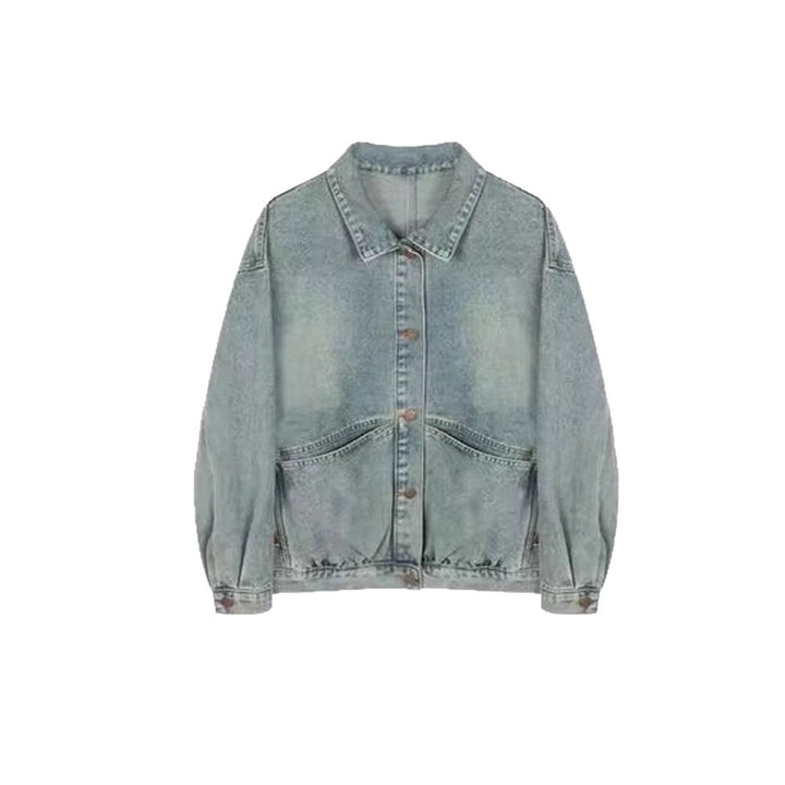Damernas avslappnade oversized denimjacka Mirla-Eva Jonsson