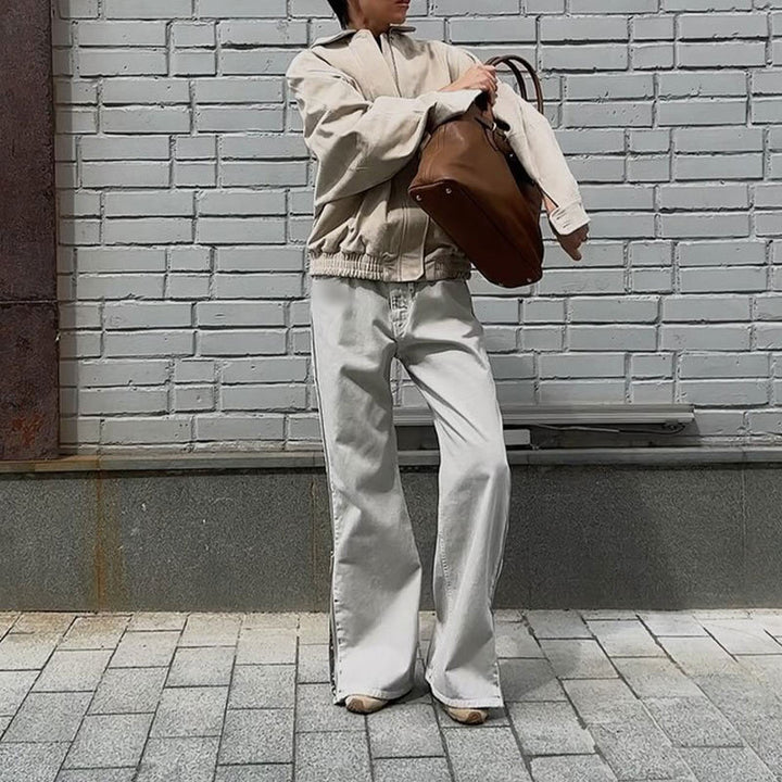 Damernas avslappnade oversized jacka Eva Jonsson-Eva Jonsson