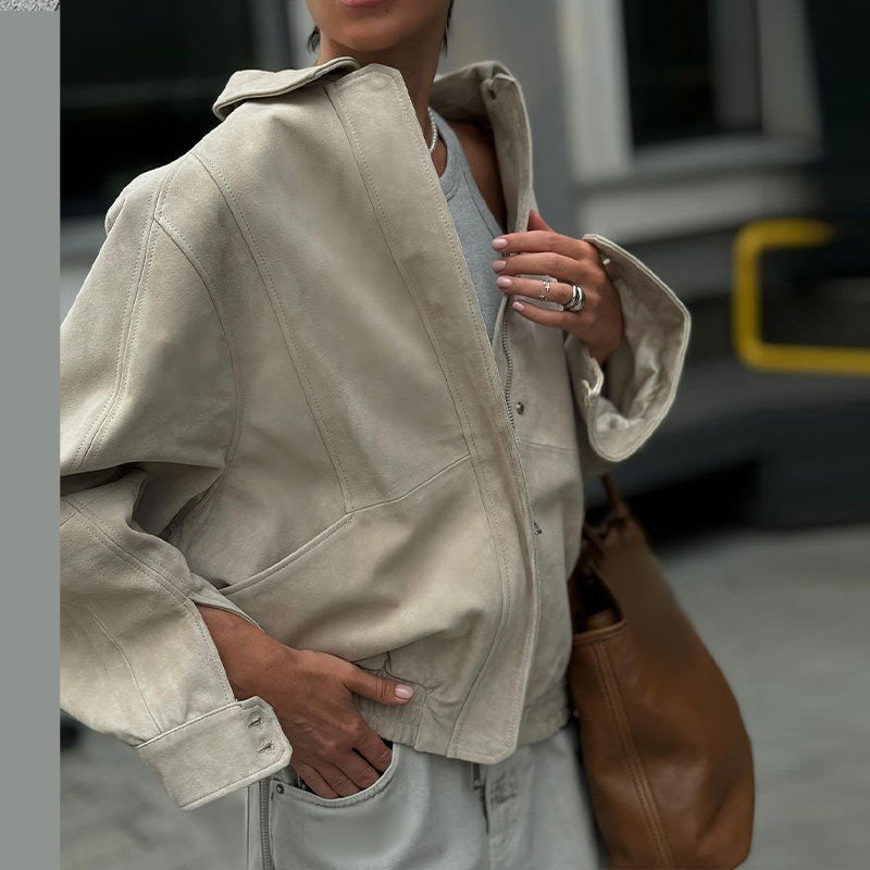 Damernas avslappnade oversized jacka Eva Jonsson-Eva Jonsson