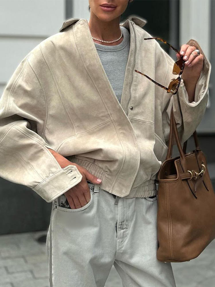 Damernas avslappnade oversized jacka Eva Jonsson-Eva Jonsson