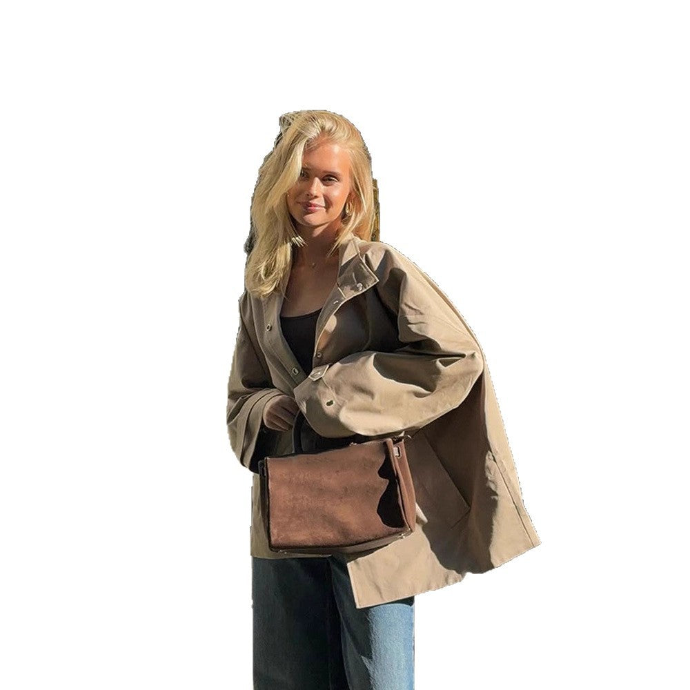 Damernas avslappnade oversized jacka med praktiska fickor Eva Jonsson-Eva Jonsson