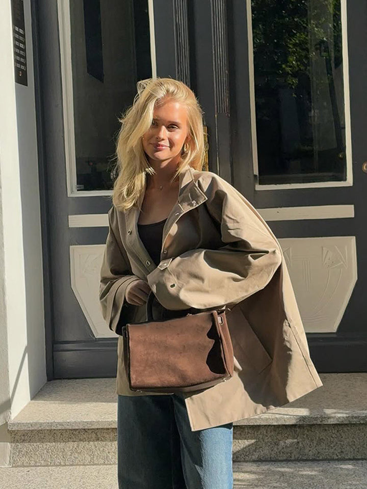 Damernas avslappnade oversized jacka med praktiska fickor Eva Jonsson-Eva Jonsson