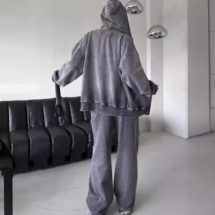 Damernas avslappnade oversized-joggingdräkt-set Mirla-Eva Jonsson
