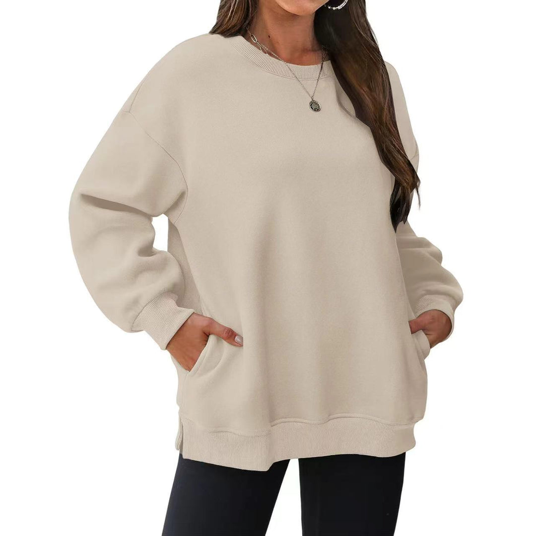 Damernas avslappnade oversized sweatpullover Eva Jonsson-Eva Jonsson