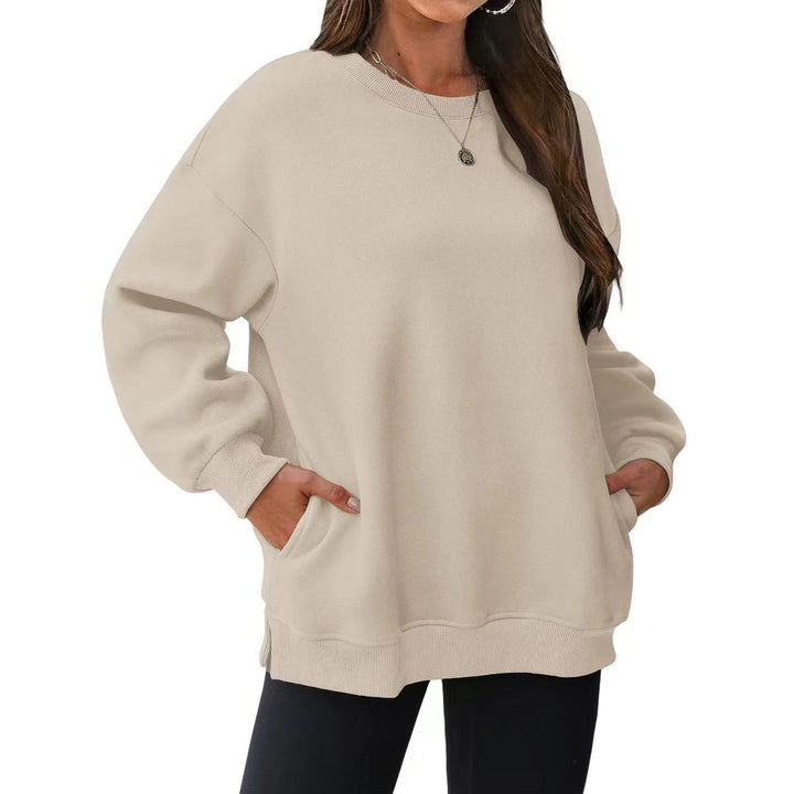 Damernas avslappnade oversized sweatpullover Eva Jonsson-Eva Jonsson