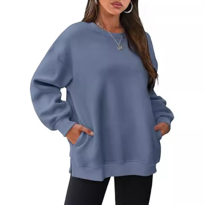 Damernas avslappnade oversized sweatpullover Eva Jonsson-Eva Jonsson