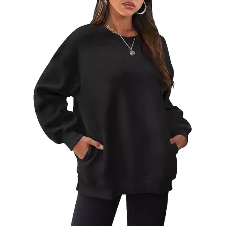 Damernas avslappnade oversized sweatpullover Eva Jonsson-Eva Jonsson