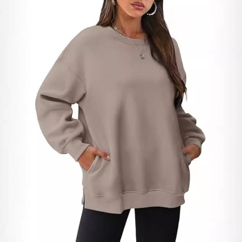 Damernas avslappnade oversized sweatpullover Eva Jonsson-Eva Jonsson