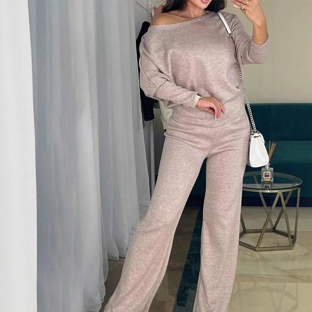 Damernas avslappnade oversized sweatshirt Eva Jonsson-Eva Jonsson