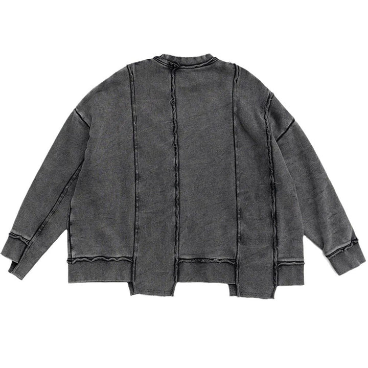Damernas avslappnade oversized sweatshirt med unik sömdetalj Mirla-Eva Jonsson