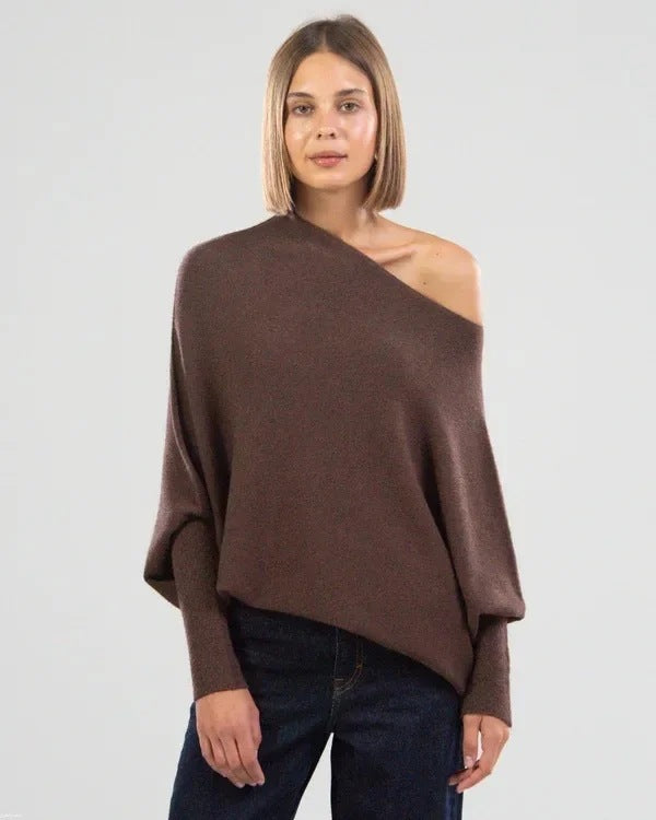 Damernas avslappnade oversized tröja Mirla-Eva Jonsson