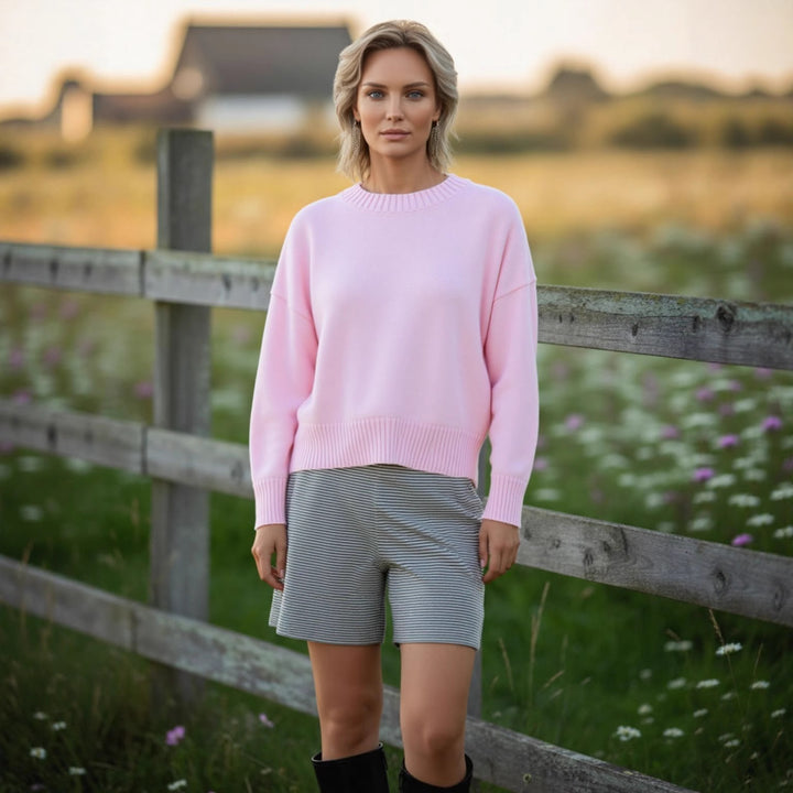 Damernas avslappnade oversized tröja Mirla-Eva Jonsson