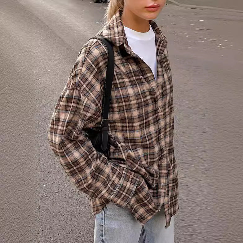 Damernas avslappnade skjortjacka i skogshuggare-stil Mirla-Eva Jonsson