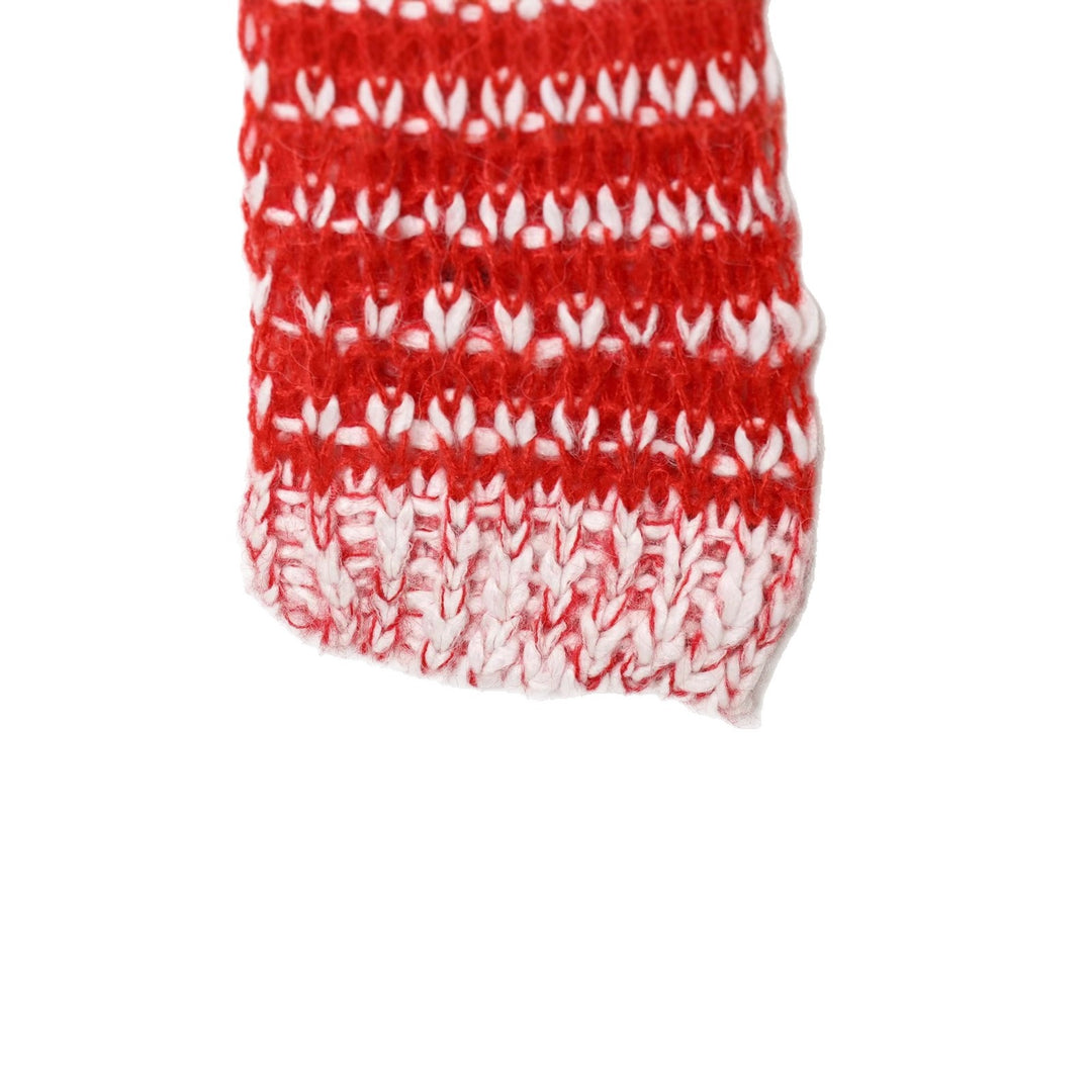 Damernas avslappnade stickad tröja med fin krage och bindband Mirla-Eva Jonsson