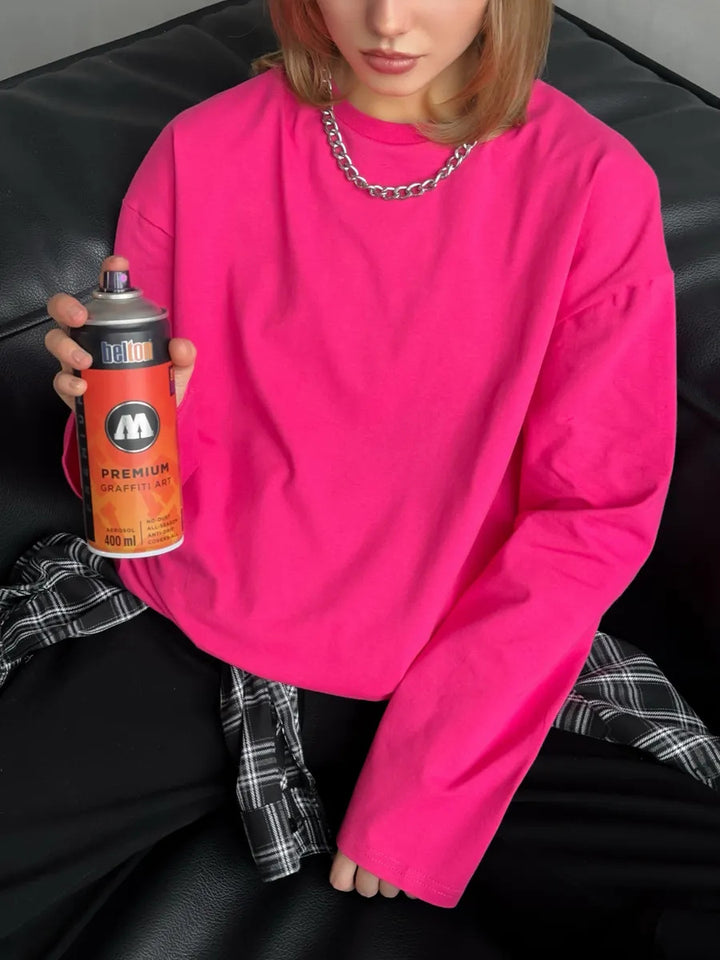 Damernas avslappnade sweatshirt med lös passform Eva Jonsson-Eva Jonsson
