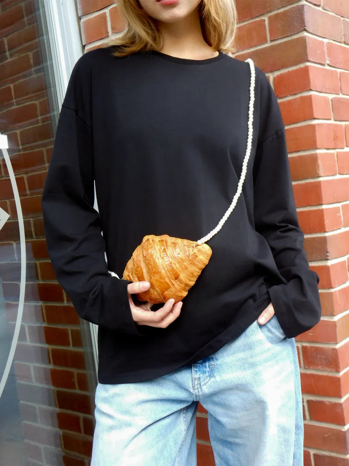 Damernas avslappnade sweatshirt med lös passform Eva Jonsson-Eva Jonsson