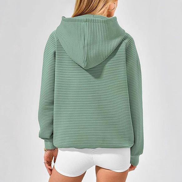 Damernas avslappnade sweatshirt med strukturerad design Mirla-Eva Jonsson