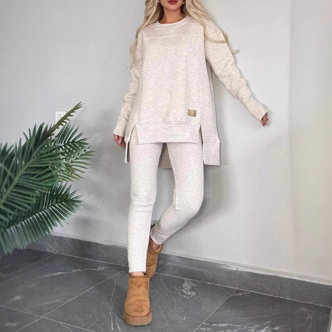 Damernas avslappnade sweatshirt-outfit med elegant snitt Mirla-Eva Jonsson