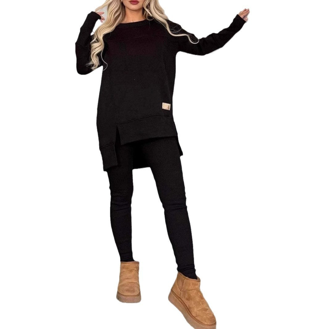 Damernas avslappnade sweatshirt-outfit med elegant snitt Mirla-Eva Jonsson