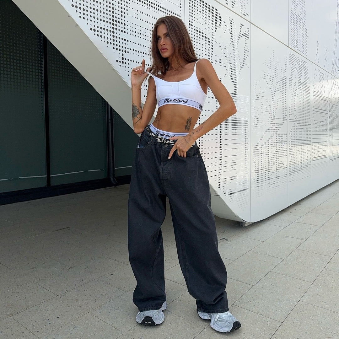 Damernas avslappnade vida jeans Mirla-Eva Jonsson