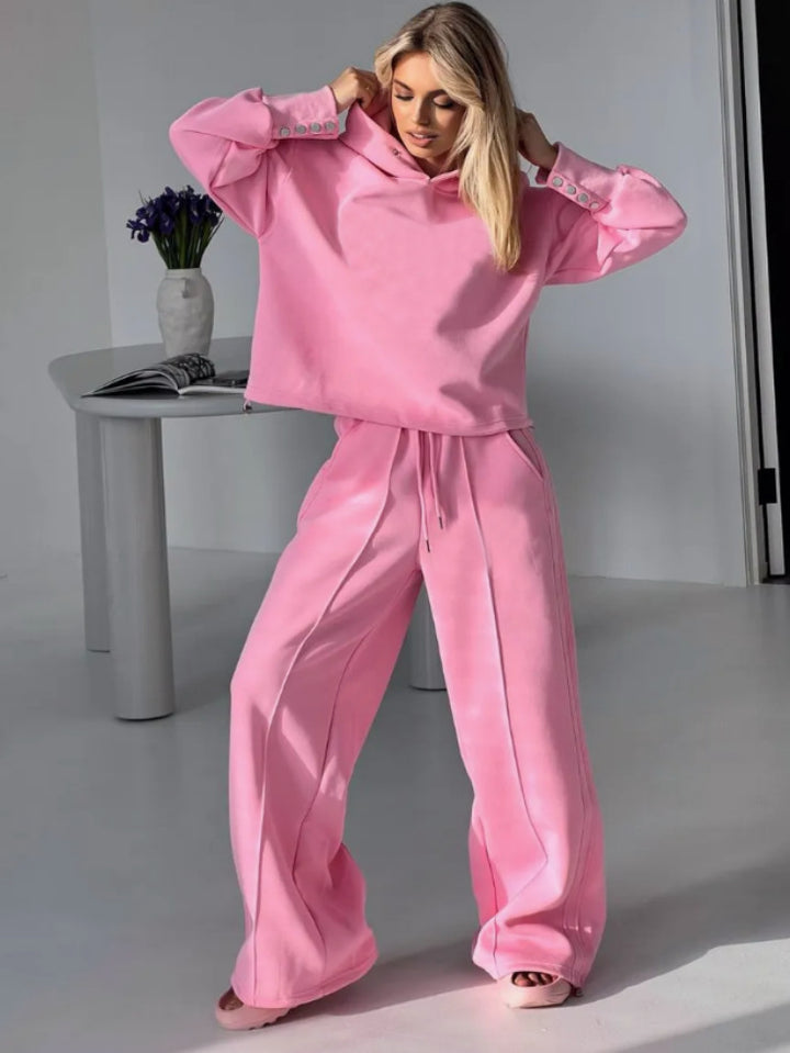 Damernas bekväma hoodie med avslappnad passform från Eva Jonsson-Eva Jonsson