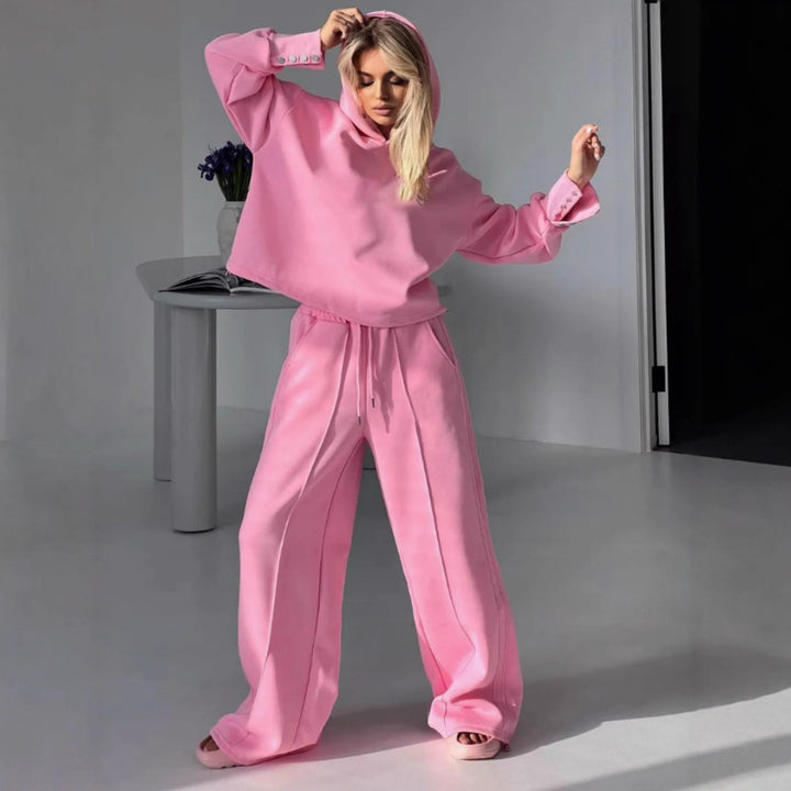 Damernas bekväma hoodie med avslappnad passform från Eva Jonsson-Eva Jonsson