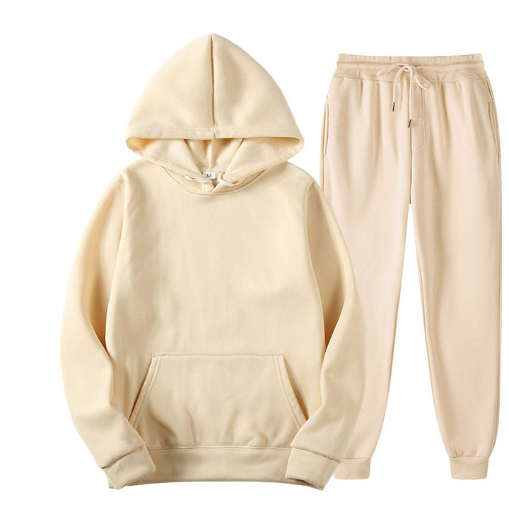 Damernas bekväma hoodie med elastisk midja och kängurufickor Eva Jonsson-Eva Jonsson