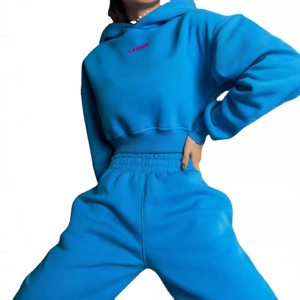 Damernas bekväma hoodie med hög midja Mirla-Eva Jonsson