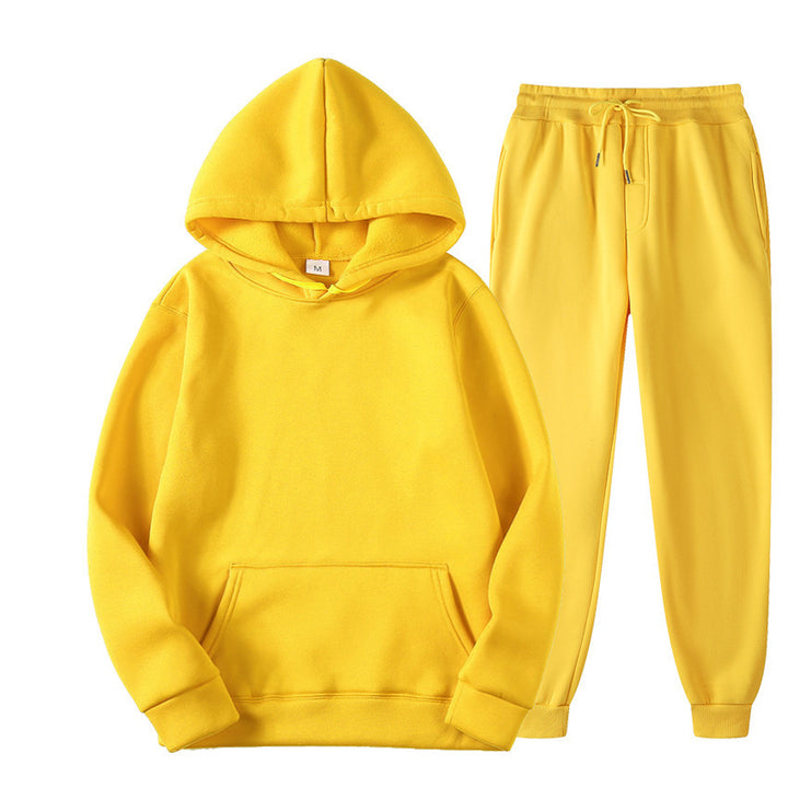 Damernas bekväma hoodie-set med elastisk midja och praktiska fickor Eva Jonsson-Eva Jonsson