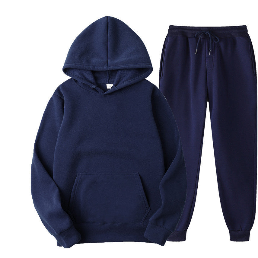 Damernas bekväma hoodie-set med elastisk midja och praktiska fickor Eva Jonsson-Eva Jonsson