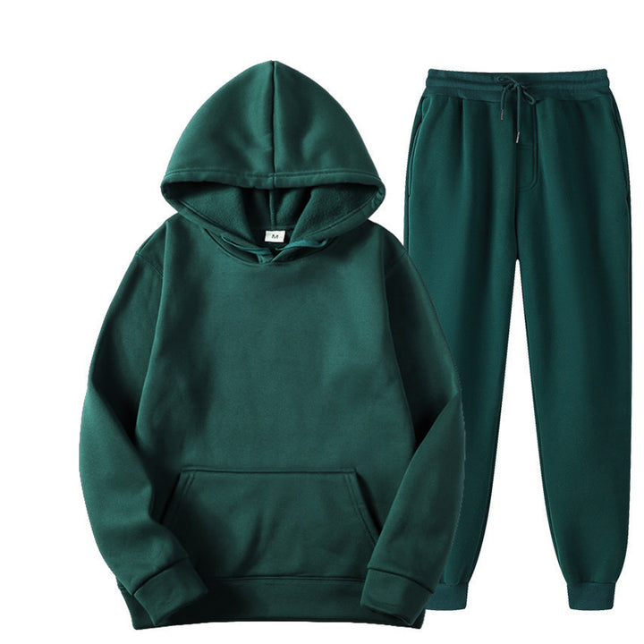 Damernas bekväma hoodie-set med elastisk midja och praktiska fickor Eva Jonsson-Eva Jonsson