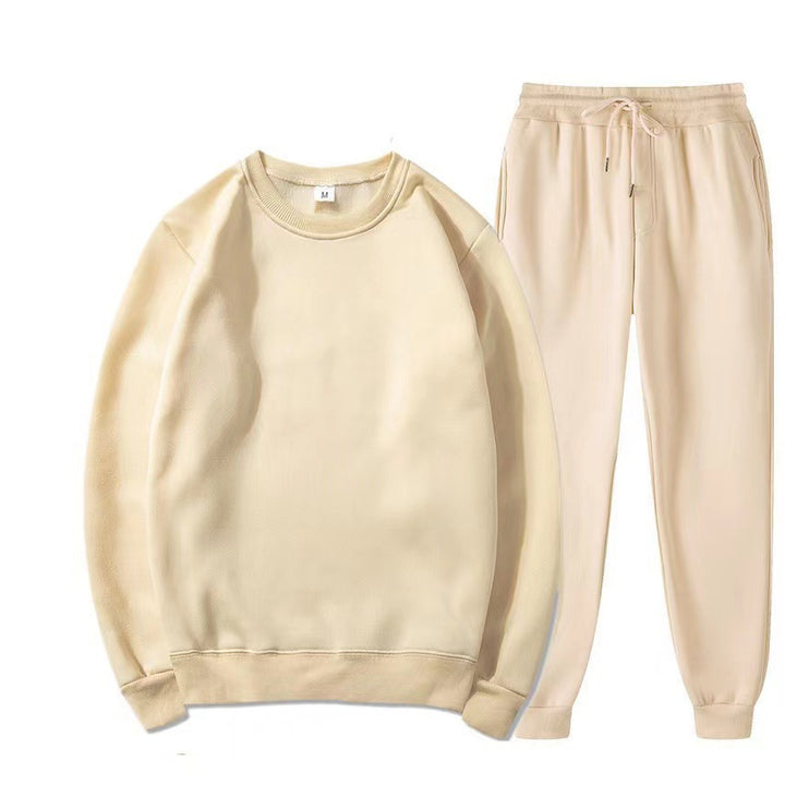 Damernas bekväma hoodie-set med elastisk midja och praktiska fickor Eva Jonsson-Eva Jonsson