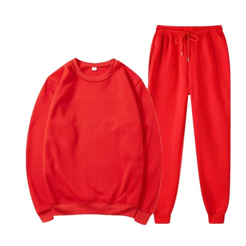 Damernas bekväma hoodie-set med elastisk midja och praktiska fickor Eva Jonsson-Eva Jonsson