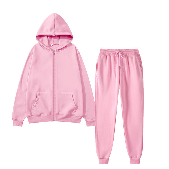 Damernas bekväma hoodie-set med elastiskt midjeband och praktiska fickor Eva Jonsson-Eva Jonsson