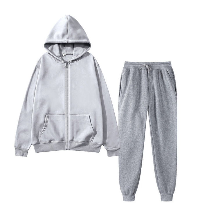 Damernas bekväma hoodie-set med elastiskt midjeband och praktiska fickor Eva Jonsson-Eva Jonsson