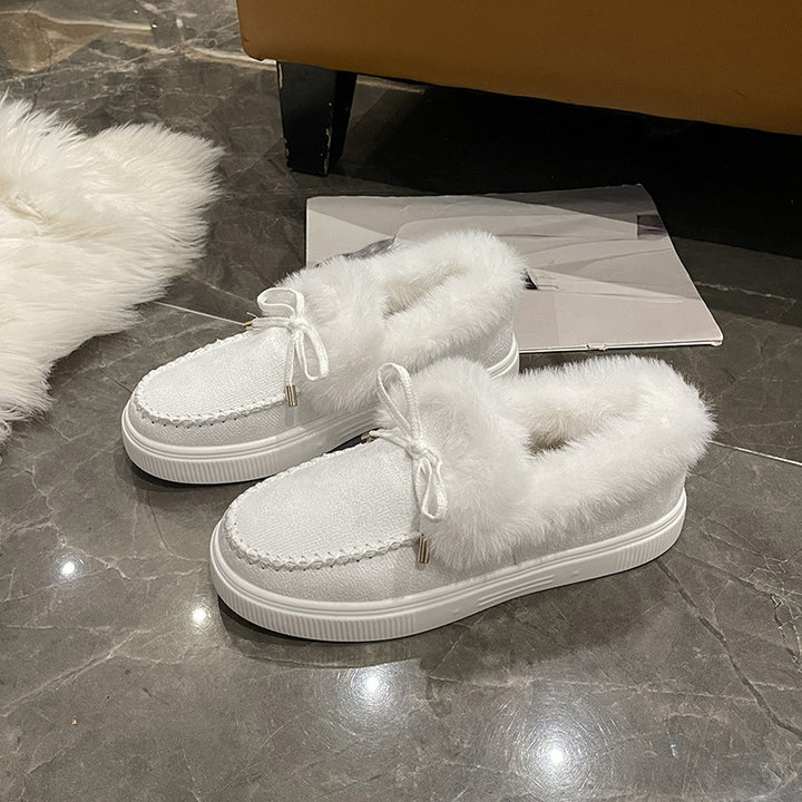 Damernas bekväma inneskor med fluffig foder och moderiktig design Mirla-Eva Jonsson
