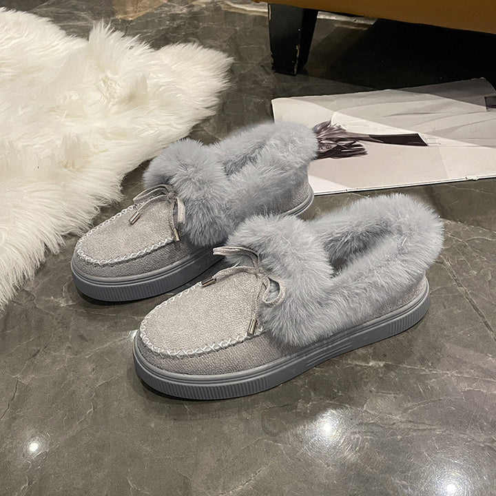 Damernas bekväma inneskor med fluffig foder och moderiktig design Mirla-Eva Jonsson