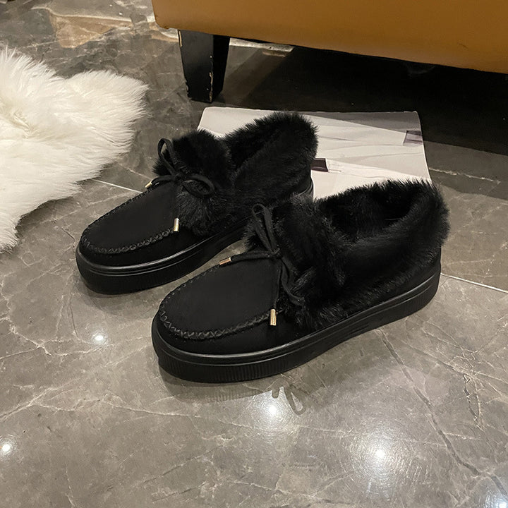 Damernas bekväma inneskor med fluffig foder och moderiktig design Mirla-Eva Jonsson