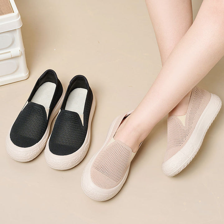 Damernas bekväma och andningsbara Slip-On sneakers Mirla-Eva Jonsson