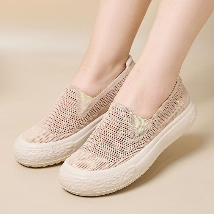 Damernas bekväma och andningsbara Slip-On sneakers Mirla-Eva Jonsson