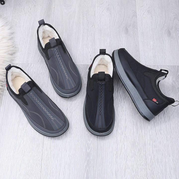 Damernas bekväma och varma Slip-On fritidsskor med foder Mirla-Eva Jonsson