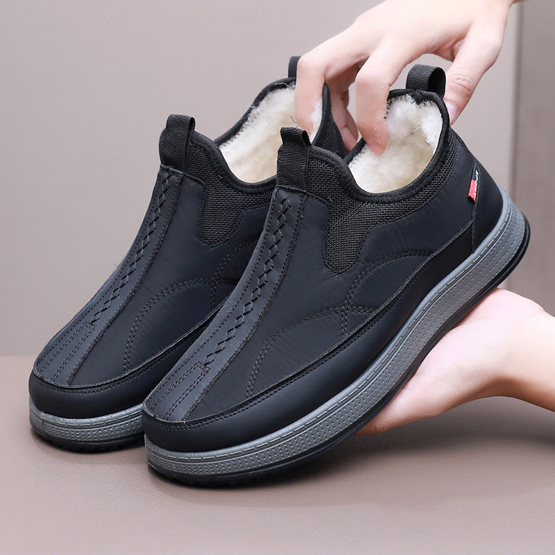 Damernas bekväma och varma Slip-On fritidsskor med foder Mirla-Eva Jonsson
